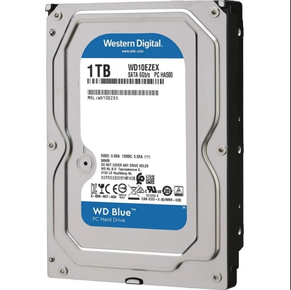 WD Blue 1TB SATA 7.2K 3,5" LFF | P/N: WD10EZEX 1